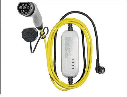 Câble recharge prise domestique Volkswagen ID.4 dispositif portable recharge secteur
