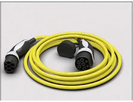 Câble recharge AC Volkswagen ID.4 borne publique ou domestique connecteur type 2