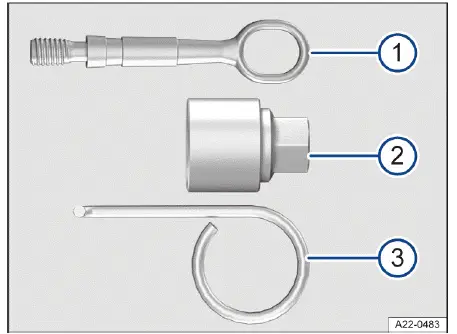 Outillage de bord Volkswagen ID.4 kit complet accessoires dépannage véhicule