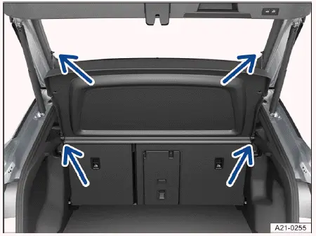Dépose et installation couvre coffre Volkswagen ID.4
