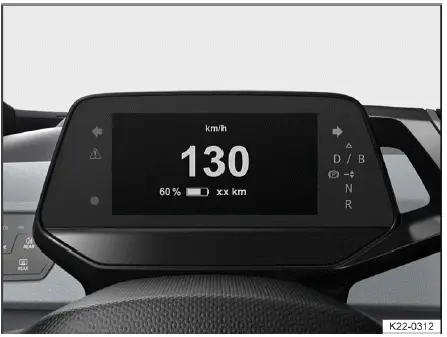 Volkswagen ID.4 cockpit numérique affichage tableau de bord